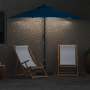 Parasol de jardín Azul 294 x 150 x 223 cm tela