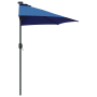 Parasol de jardín Azul 294 x 150 x 223 cm tela