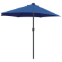 Parasol de jardín Azul 294 x 150 x 223 cm tela