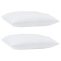 Almohadas 2 pcs Blanco 40 x 40 cm