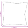 Almohadas 2 pcs Blanco 60 x 60 cm