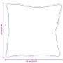 Almohadas 2 pcs Blanco 65 x 65 cm 85gsm 100% poliéster