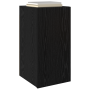 Unidad de Televisión 2 pcs Roble negro Madera contrachapada