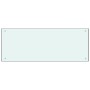 Protección salpicaduras cocina vidrio templado blanco 100x40 cm