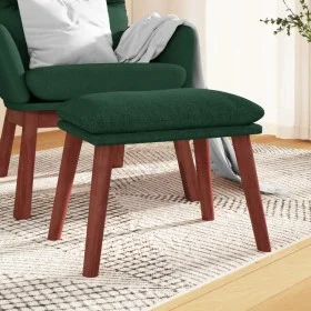 Dark green fabric footstool 45x29.5x35 cm by vidaXL, Ottomans - Ref: Foro24-341462, Price: 35,99 €, Discount: %