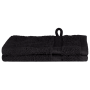 Toallitas 2 pcs Negro 15 x 21 cm Algodón