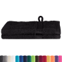 Toallitas 2 pcs Negro 15 x 21 cm Algodón