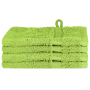 Toallitas 4 pcs Verde manzana 15 x 21 cm Algodón