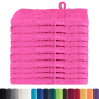 Toallitas 10 pcs Rosa 15 x 21 cm Algodón