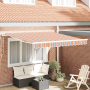 Toldo Retráctil Multicolor 300 x 250 cm Tela