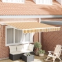 Toldo Retráctil Multicolor 300 x 250 cm Tela