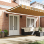 Toldo Retráctil Multicolor 500x300 cm Tela