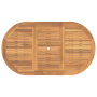 Conjunto de Comedor de Jardín 5 pcs Marrón