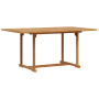 Conjunto de Comedor de Jardín 7 pcs Marrón