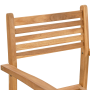 Conjunto de Comedor de Jardín 7 pcs Marrón