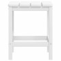 Adirondack Garden Chairs with Footrest and Table HDPE White by vidaXL, Garden chairs - Ref: Foro24-3095712, Price: 469,23 €, ...
