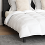 Edredón Otro con almohada 3 pcs Blanco 240 x 200 cm Plumas