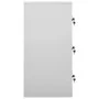 Locker cabinets 5 units of gray and red steel 90x45x92.5 cm by vidaXL, Lockers and storage cabinets - Ref: Foro24-3095245, Pr...