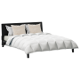 Edredón Otro con almohada 3 pcs Blanco 240 x 220 cm Plumas
