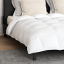 Edredón Otro con almohada 3 pcs Blanco 240 x 220 cm Plumas