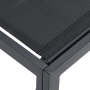 Conjunto de sofá de jardín 4 pcs Negro 211.5 x 141.5 x 71 cm