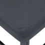 Conjunto de sofá de jardín 10 pcs Negro 423 x 211.5 x 71 cm