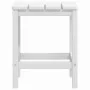 Adirondack-Gartenstühle mit weißem HDPE-Tisch von vidaXL, Gartenstühle - Ref: Foro24-3095704, Preis: 370,66 €, Rabatt: %