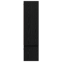 Conjunto de mueble de TV 7 pcs Roble negro 180 x 30 x 120 cm