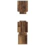 Conjunto de mueble de TV Otro 6 pcs Madera envejecida