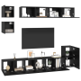 Conjunto de mueble de TV con estante Otro con almacenamiento 8