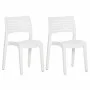 Gartenstühle 2 Einheiten aus weißem Polypropylen von vidaXL, Gartenstühle - Ref: Foro24-317729, Preis: 83,49 €, Rabatt: %