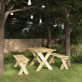 Impregnated pine wood garden bench 110 cm by vidaXL, garden benches - Ref: Foro24-318421, Price: 65,34 €, Discount: %