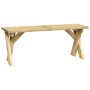 Impregnated pine wood garden bench 110 cm by vidaXL, garden benches - Ref: Foro24-318421, Price: 66,56 €, Discount: %