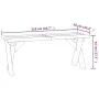 Gartenbank aus imprägniertem Kiefernholz, 110 cm von vidaXL, Gartenbänke - Ref: Foro24-318421, Preis: 65,32 €, Rabatt: %