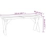 Impregnated pine wood garden bench 110 cm by vidaXL, garden benches - Ref: Foro24-318421, Price: 66,56 €, Discount: %