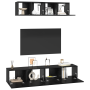 Mueble de TV de Pared Otro con almacenamiento con puerta 4 pcs