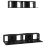 Mueble de TV de Pared Otro con almacenamiento con puerta 4 pcs
