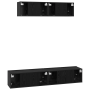 Mueble de TV de Pared Otro con almacenamiento con puerta 4 pcs