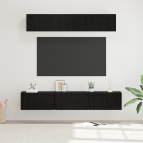 Conjunto de mueble de TV con estante con almacenamiento con