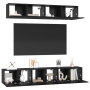 Conjunto de mueble de TV con estante con almacenamiento con