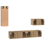 Mueble de TV de Pared con estante Otro con almacenamiento con