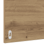 Juego de muebles de baño 3 pcs Roble negro 60 x 38.5 x 45 cm