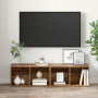 Conjunto de mueble de TV 2 pcs Madera Vieja 37 x 35 x 107 cm