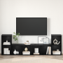 Conjunto de mueble de TV 4 pcs Roble negro 72 x 35 x 36.5 cm