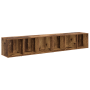 Conjunto de mueble de TV 2 pcs Madera Vieja 37 x 35 x 107 cm