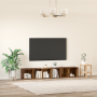 Conjunto de mueble de TV 2 pcs Madera Vieja 37 x 35 x 107 cm