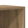 Mueble de TV de Pared 2 pcs Roble artesanal 37 x 37 x 72 cm