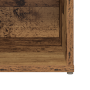 Conjunto de mueble de TV con estante 2 pcs Madera envejecida