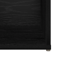 Conjunto de mueble de TV 2 pcs Roble negro 72 x 35 x 36.5 cm