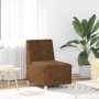 Sofá Sillón 2 pcs Marrón 55 cm Cuero de ante sintético